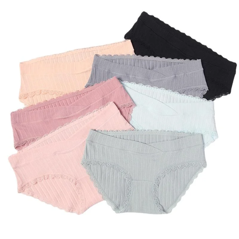 7Pcs Maternity Panties Pregnancy Underwear Briefs Clothes for Pregnant Women Pregnancy Panty Intimates Clothing