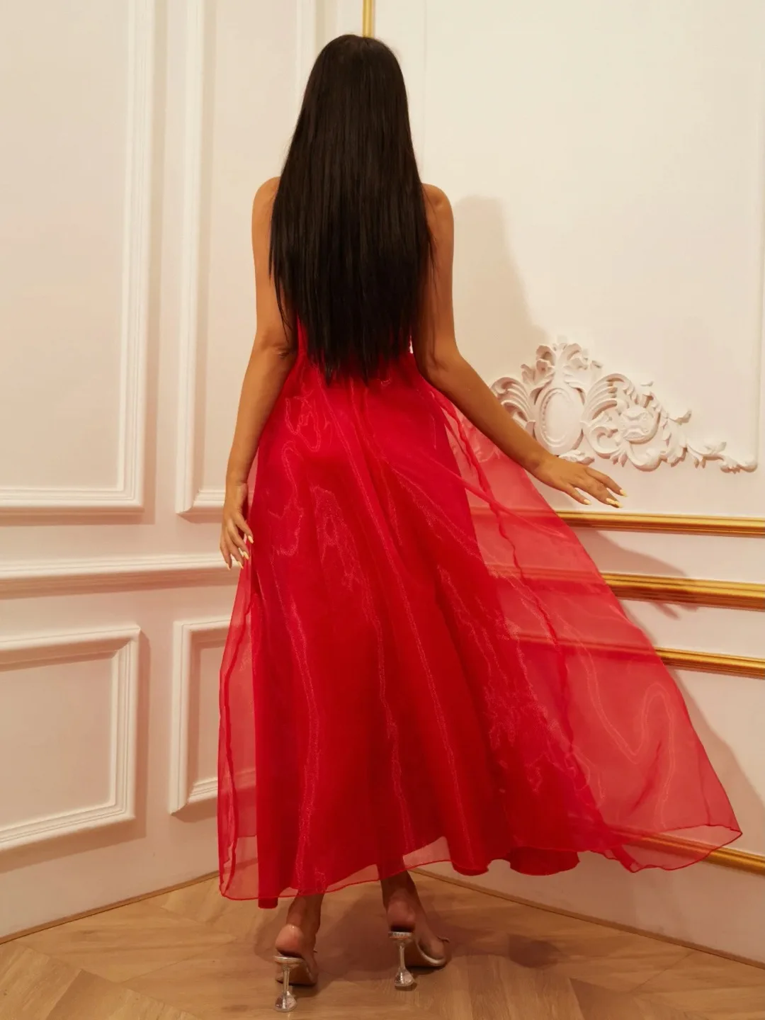 PLEINDI Luxurious Evening Dresses Sweetheart Spaghetti Strap A-LINE Ankle-Length Lace 2022 New of Embroidery Prom Women Dress