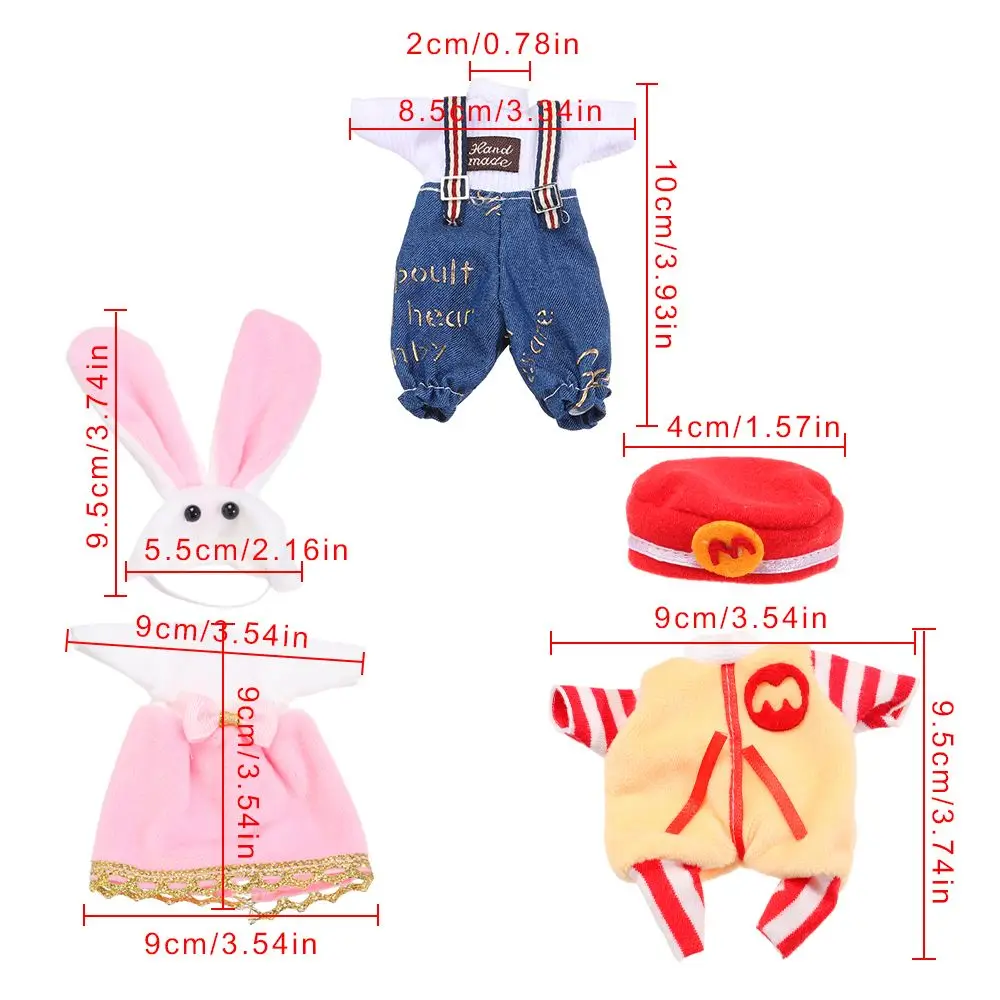 Аксессуары для кукол 1/8 Bjd ткань игрушки одежда 16 ~ 17 см кукла платье кружевная