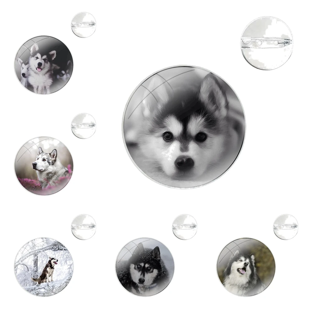 Значок для одежды украшение рюкзака подарок Аляска маламут собака