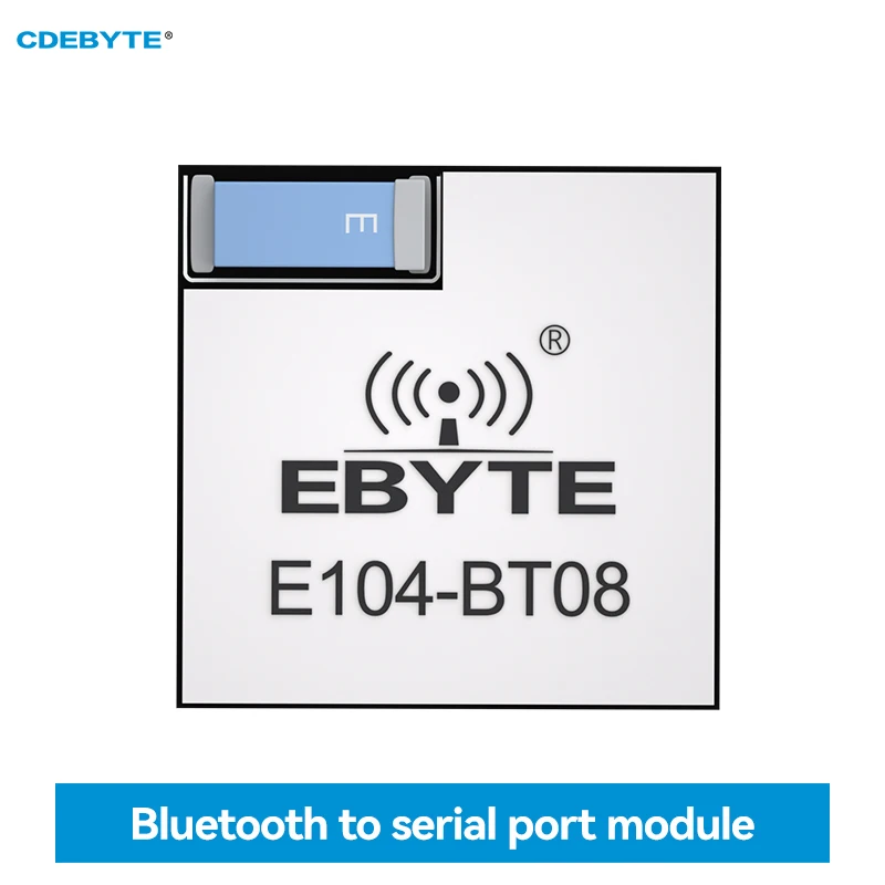 4 шт., модуль Bluetooth-последовательного порта, CDEBYTE E104-BT08 BLE5.1, маячок с низким энергопотреблением и модуль iBeacon UART SMD