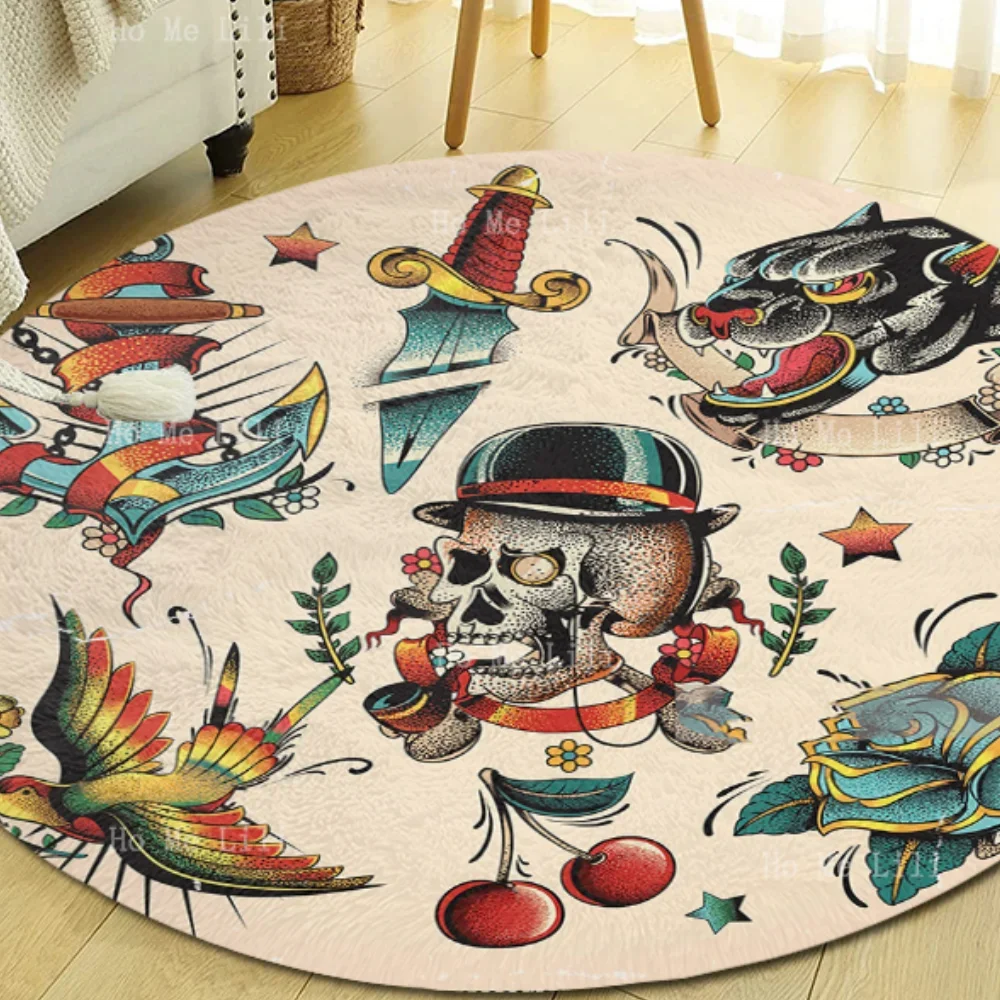 Традиционный дизайн и традиционные художественные узоры для татуировок