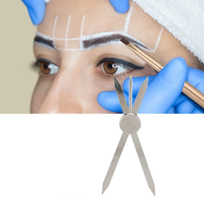 

Microblading Compass Position Ruler Eyebrow Mapping Tool Makeup Ruler Ratio Caliper Eyebrow Ruler Tattoo Measure Tools