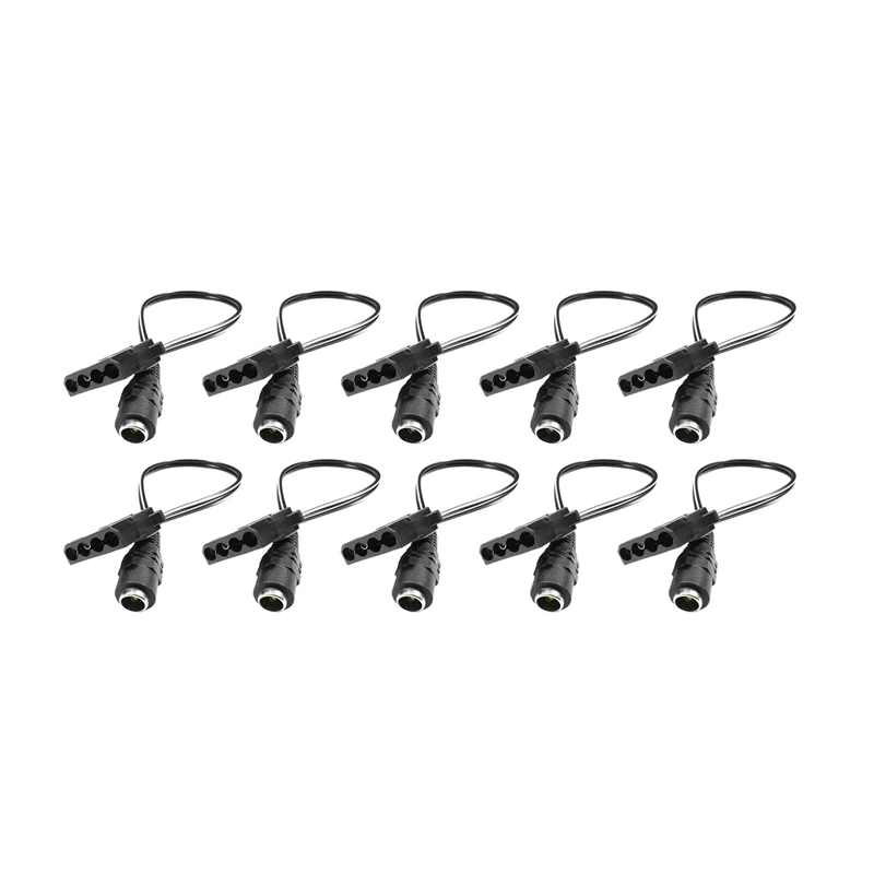 

10 Pieces Of Dc Head To Large 4Pin Computer Case Fan 12V Conversion Cable Router Cooling Power Adapter Cable 27Cm