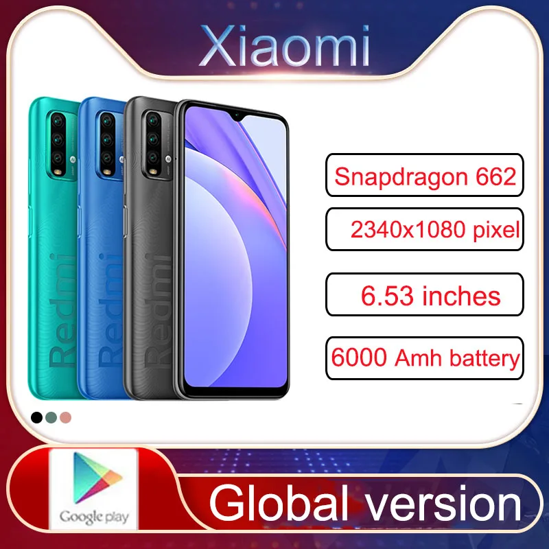 r Original Xiaomi Redmi Note 9 Smartphone 128GB Global Version  Helio G85 Octa Core 6000mAh