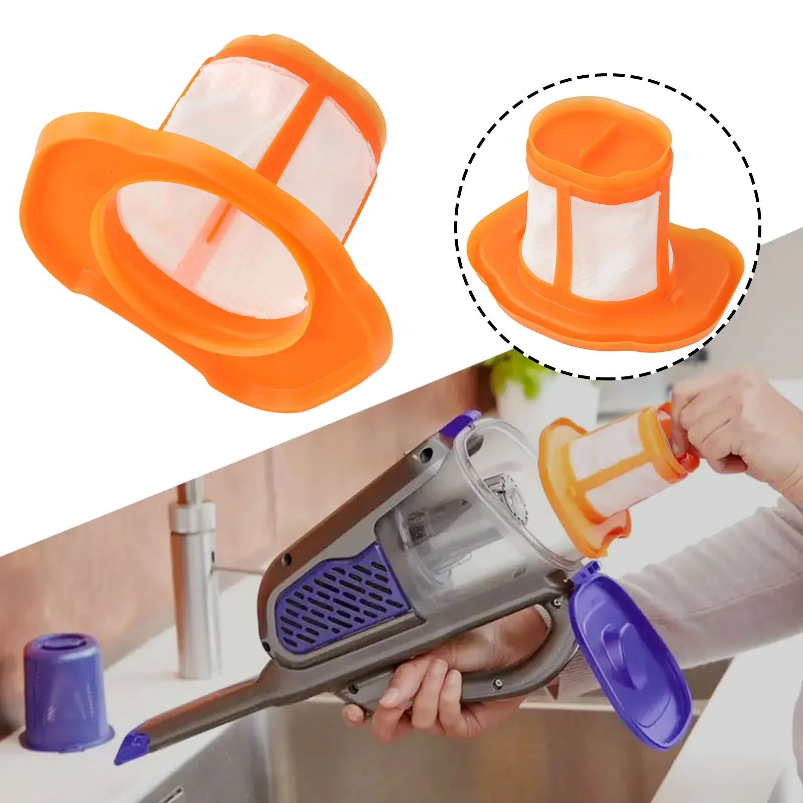 

1 шт. фильтр для Black + Decker для BHHV315B BHHV315J, запасные части для беспроводного пылесоса, сменные аксессуары для уборки дома