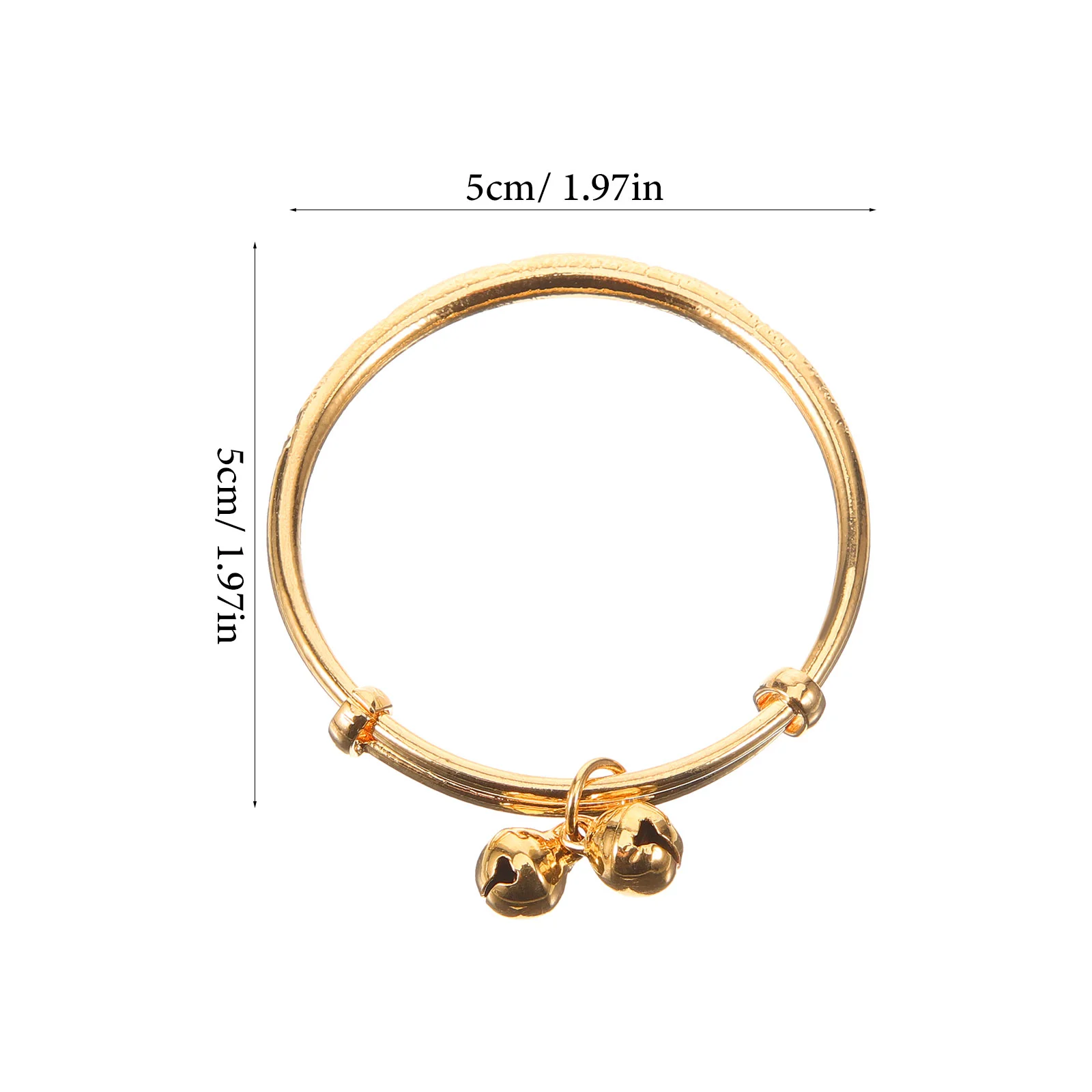 1 шт. детское кольцо на руку стильный браслет из искусственного золота нежный с