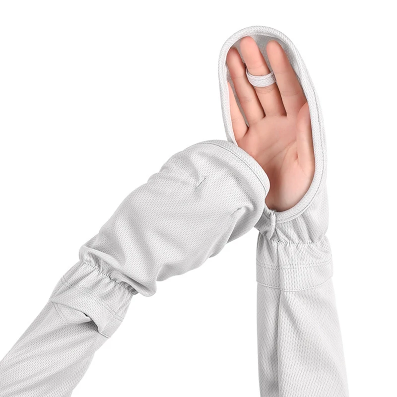 

Летние шелковые солнцезащитные рукава для женщин для вождения бега езды с УФ-защитой рукава для рук Универсальные солнцезащитные перчатки ...