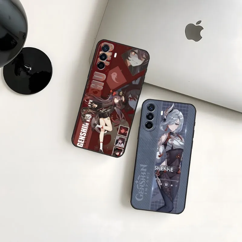 

Genshin Impact Phone Case For Huawei P 40 Pro5 Y5 Y6 Prime Y7 Y9s P10 Lite P20 P30 P20 P50 E Plus 2019 Psmartz COVER