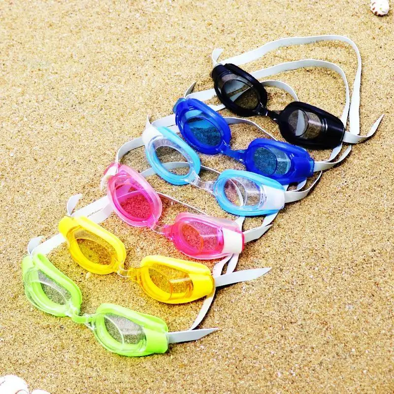 

Silicone Swimming Goggles Kids Children Swiming Pool Diving Swim Water Sports Glasses Waterproof Anti Fog with Earplug Nose Clip