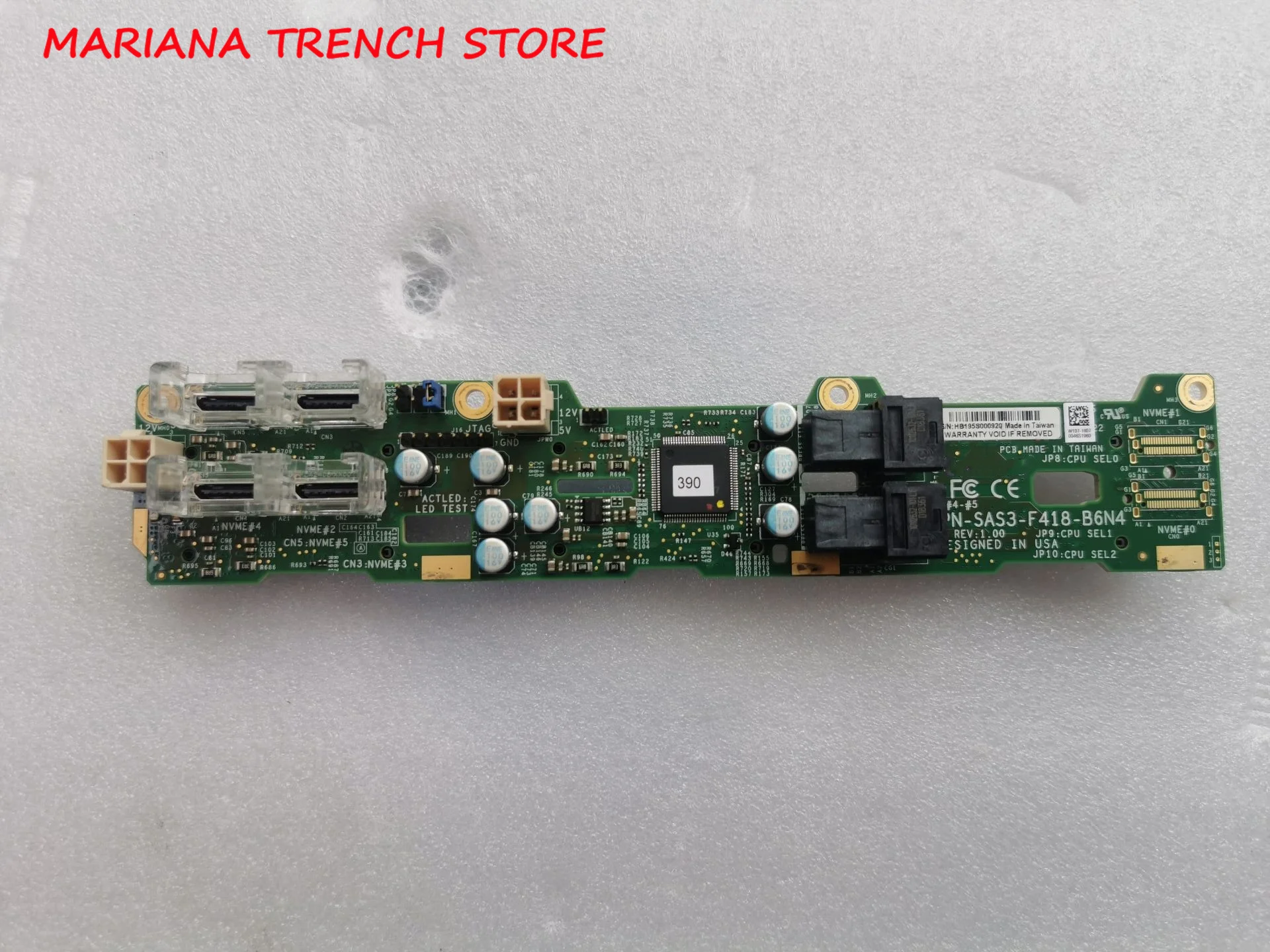 

BPN-SAS3-F418-B6N4 for Supermicro Server 6-Port Hybrid Backplane Supports 2x2.5" SAS3/SATA3 HDD/SDD and 4x2.5" SAS3/SATA3/NVMe