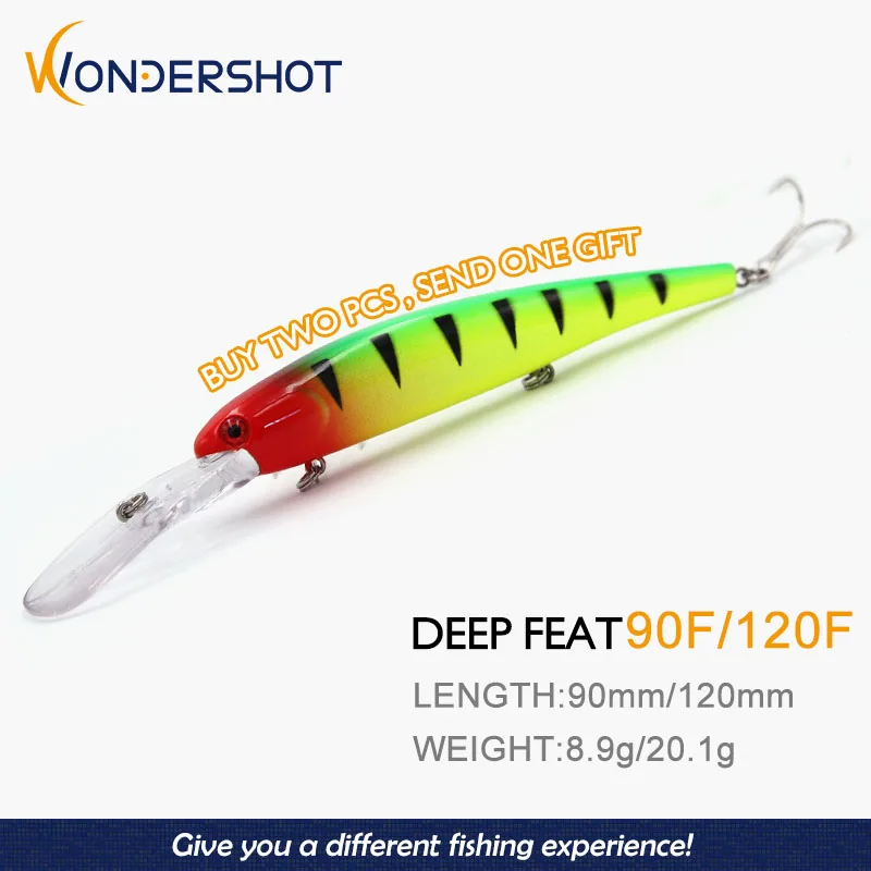 Воблер Wondershot A10 90/120 мм, 8,9/20,1 г, рыба приманка, искусственные приманки для глубокого погружения, 8 м, кренкбейты, Воблер для рыбалки Воблер Wondershot A10 90/120 мм, 8,9/20,1 г, рыба приманка, искусственные приманки для глубокого погружения, 8 м, кренкбейты, Воблер для рыбалки