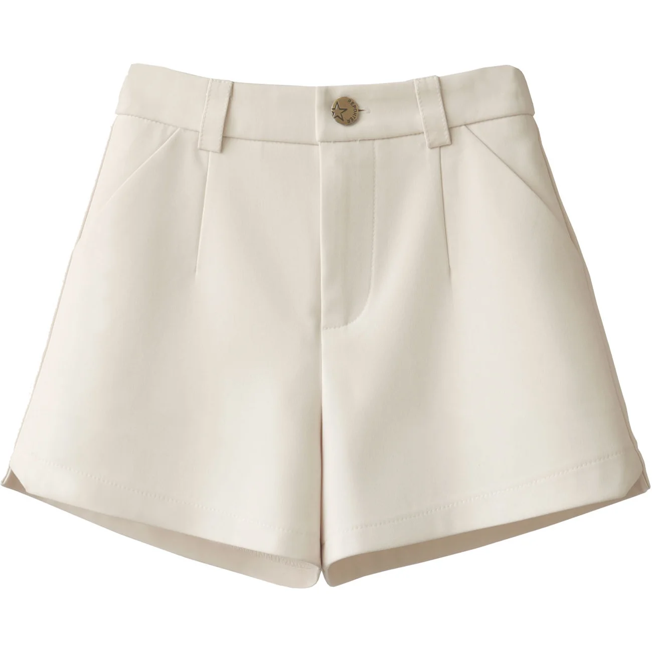 

Women 2022 Summer New Fashion Wide Leg A-line Shorts Female Casual Office Formal Shorts High Waist Ladies Streetwear Shorts O47