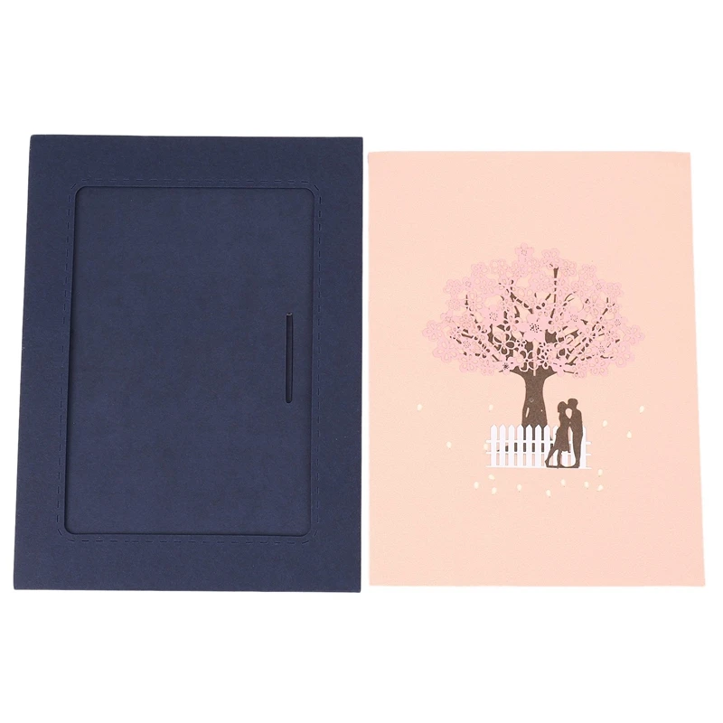 Романтическая открытка ручной работы на день рождения годовщину знакомство с