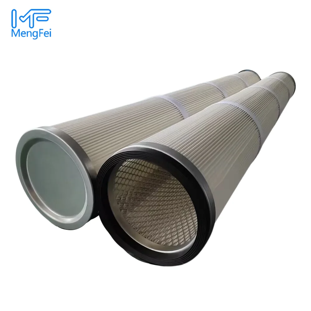 Фото XINGZIMED Mfiltration Промышленный всасывающий вакуумный насос PTEF с мембранным покрытием Spunbond Полиэстер Очиститель Картридж воздушного фильтра №2