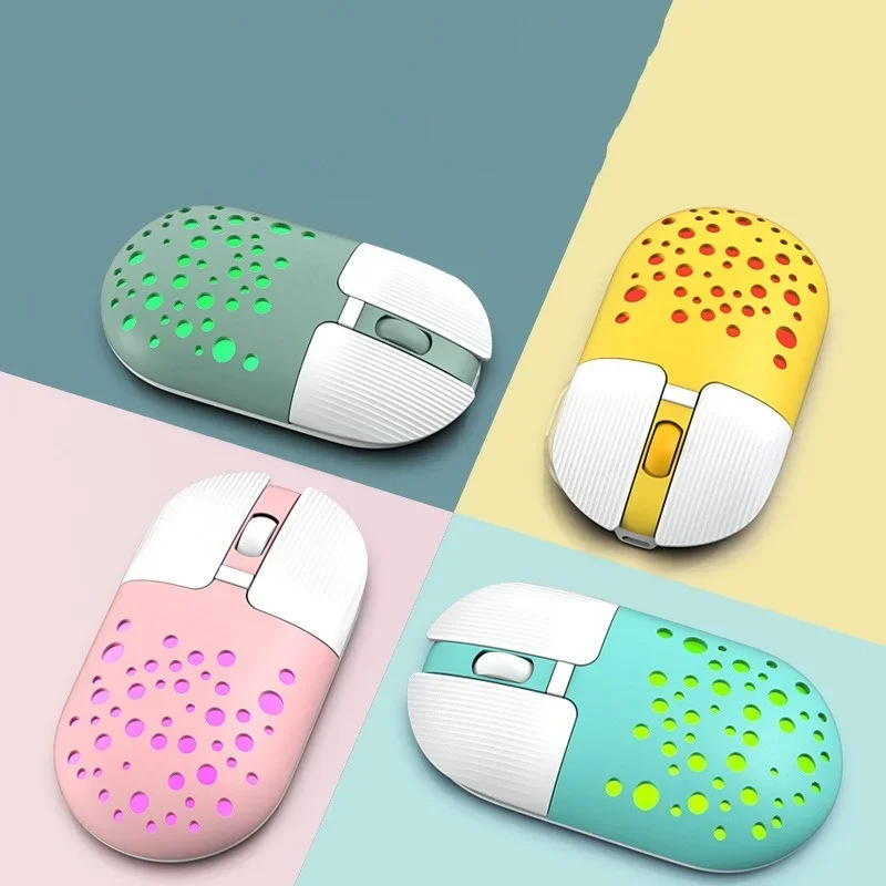 Мышь игровая Беспроводная с RGB-подсветкой 2 4 ГГц кнопки 1200 DPI