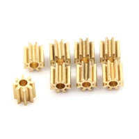 8pcsset motor metal gear spare parts for helicopter spare parts replacement for syma x5c x5sw x5a rc accessories copper gears