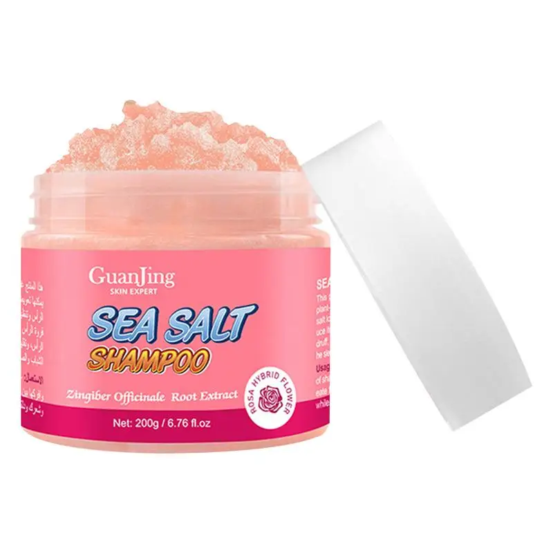 

Sea Salt Scrub Shampoo Deep Scalp Cleansing Shampoo Hair Refreshing Oil Control Anti-Dandruff Itch Dry Oily Hair Shampoo Hair