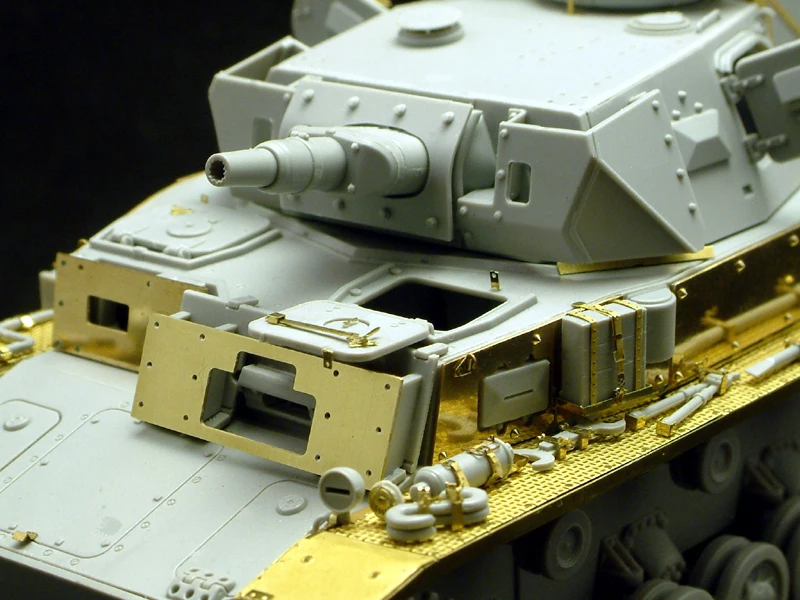 Модель Voyager PE35096 масштаб 1/35 Pz.KPfw. IV Ausf E Vorpanzer (для DRAGON 6301)