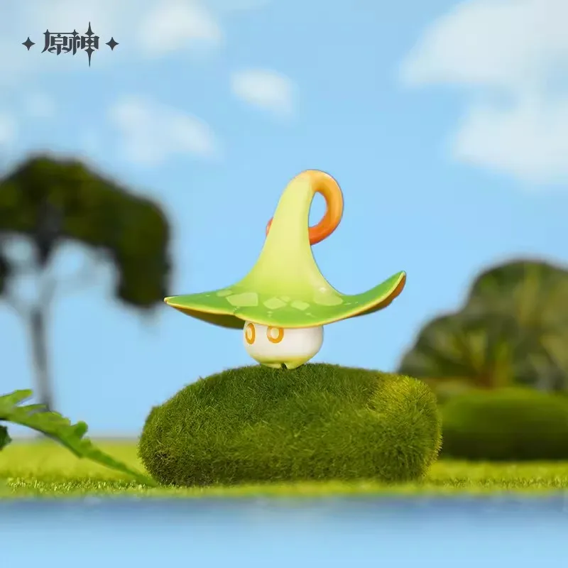 [Подлинная] продукция Genshin Impact косплей плавающие грибки трава тема жесткий гель