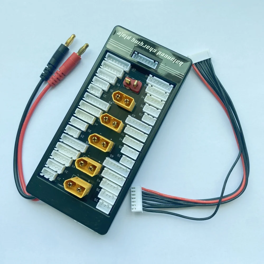 2S-6S Lipo 4 0 банан к XT60 параллельная зарядная плата зарядное устройство Пластина для