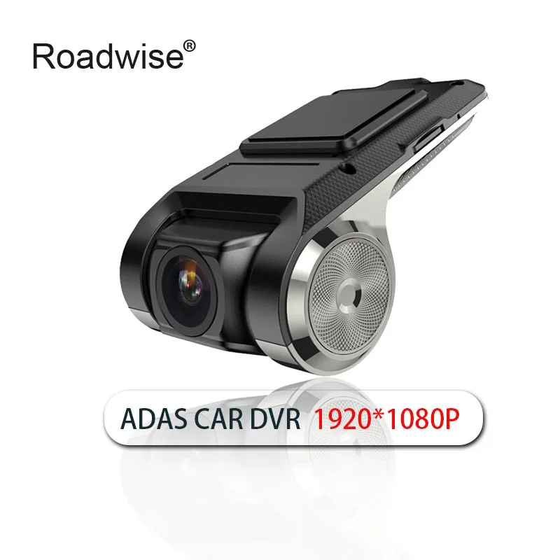 Автомобильный видеорегистратор Roadwise ADAS HD 1080P 720P USB TF карта 16 ГБ/32 ГБ регистратор