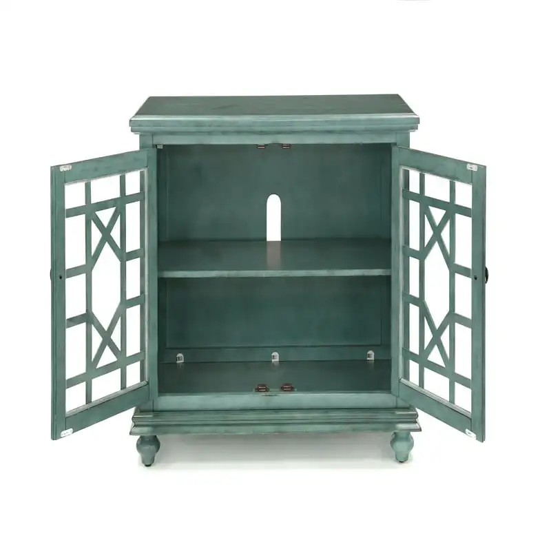 

Home Elegant Small Spaces Stand, Teal Tea