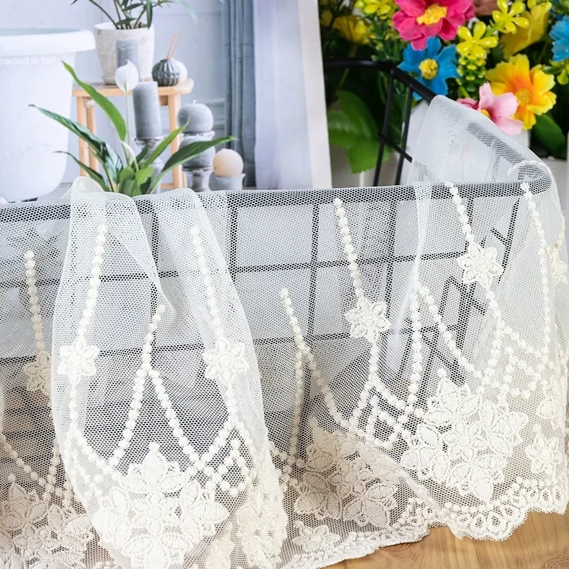 Мягкая марлевая кружевная отделка с вышивкой хлопчатобумажная лента сделай сам