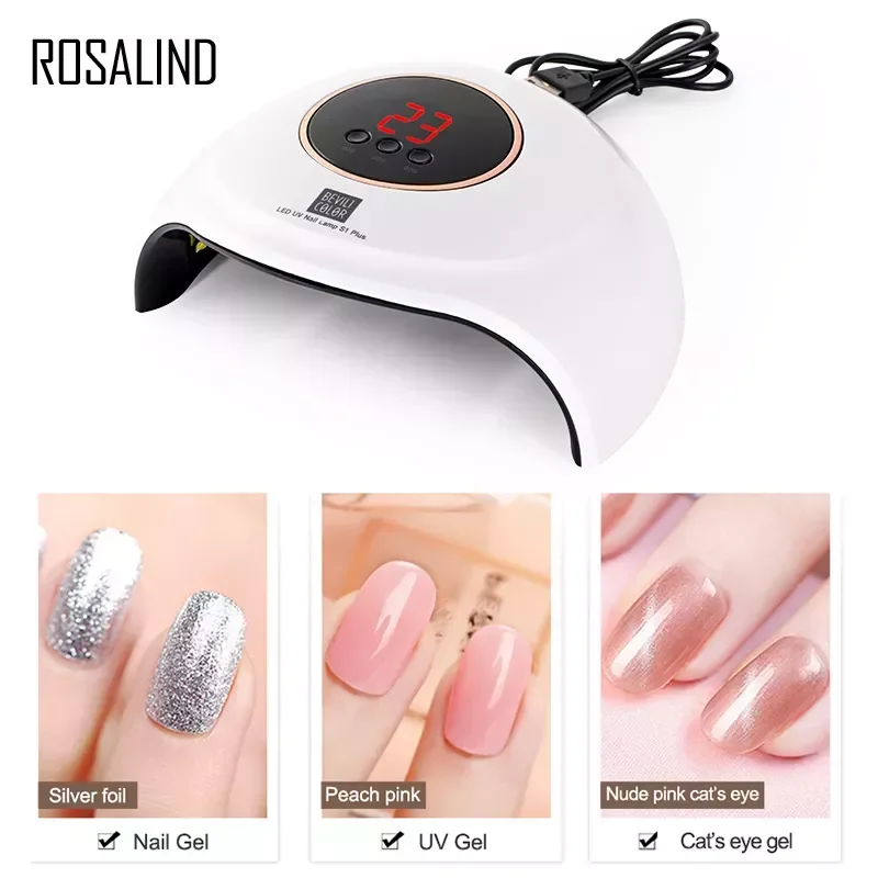 

УФ-лампа для сушки гель-лака для ногтей, 18 светодиодов, 36 Вт