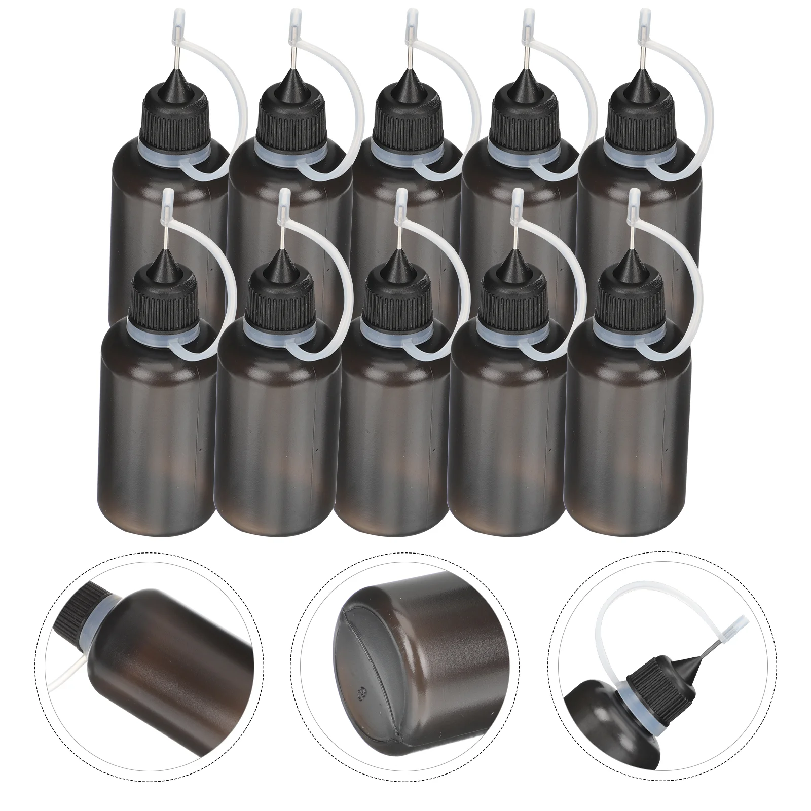 

Bottle Oil Squeeze Bottles Glue Applicator Nozzle Liquid Machine Tip Steel Storage Engine Needle Pointed Refillable Dispenser