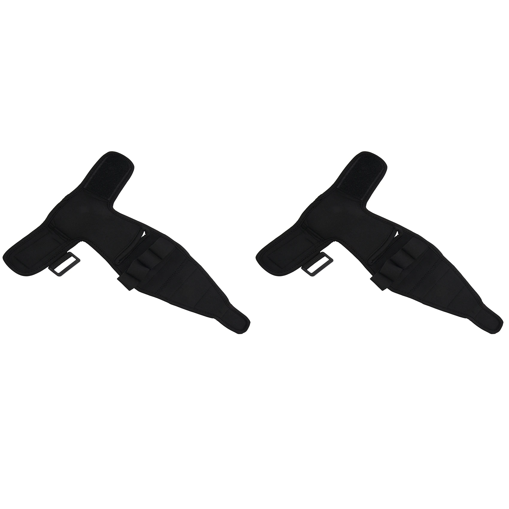 

2X Finger Splint Brace Ability, Finger Gloves Brace Elderly Fist Stroke Hemiplegia Hand Training [Single Hand] - Black