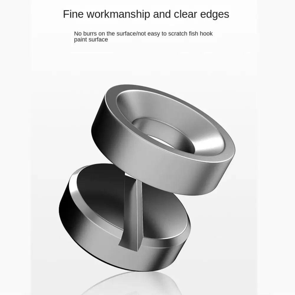 Salvage Magnet Fishing Bottom Rigs Rapid Sinking Anti-slip Magnetic Tracker Saltwater Environment Stainless