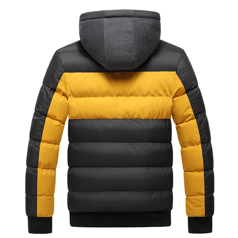 Мужские брендовые парки Новая повседневная теплая Толстая водонепроницаемая