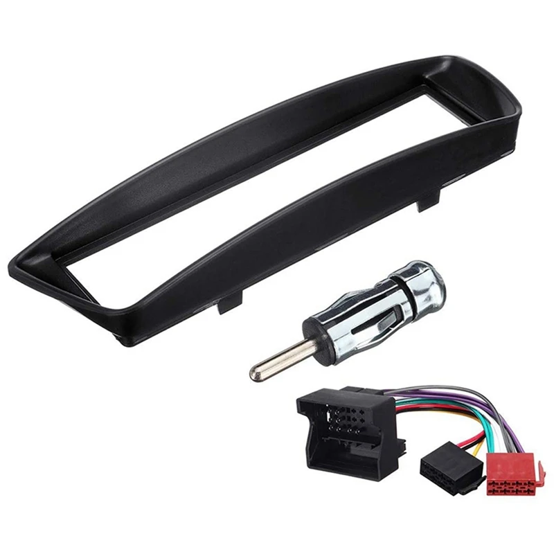 

2X Car Radio Fascia Panel Frame 1 Din CD DVD Dash Audio Interior Cover For Citroen C1 For Toyota Aygo For Peugeot 107