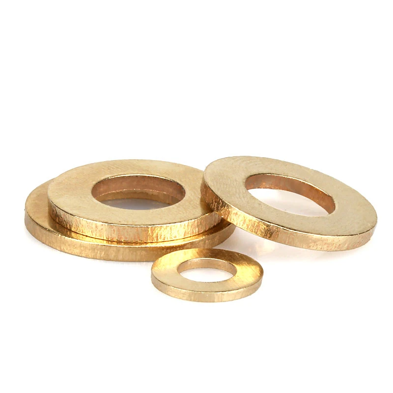 Латунная шайба M2 5 M3 M4 M5 M6 M8 M10 M12 M14 M16 GB97 DIN125 плоская медная прокладка высокого