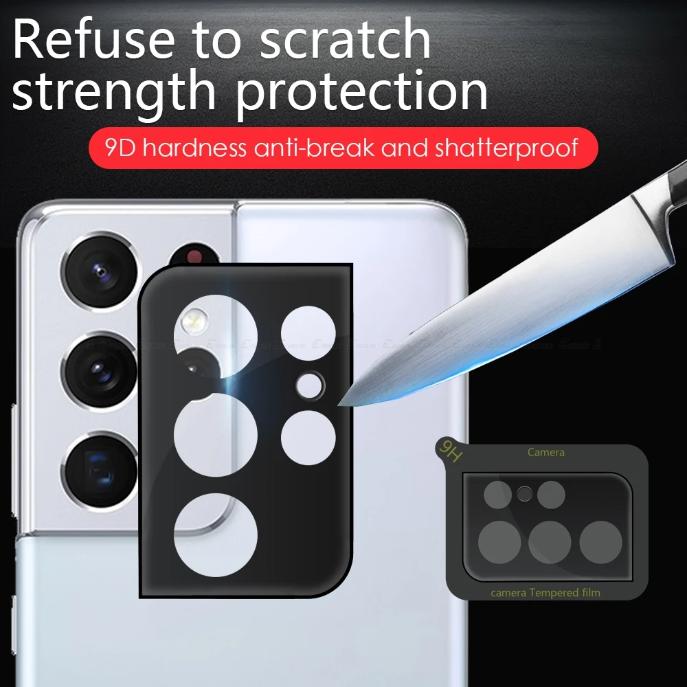 Полное покрытие объектива камеры защитная пленка из закаленного стекла для Samsung