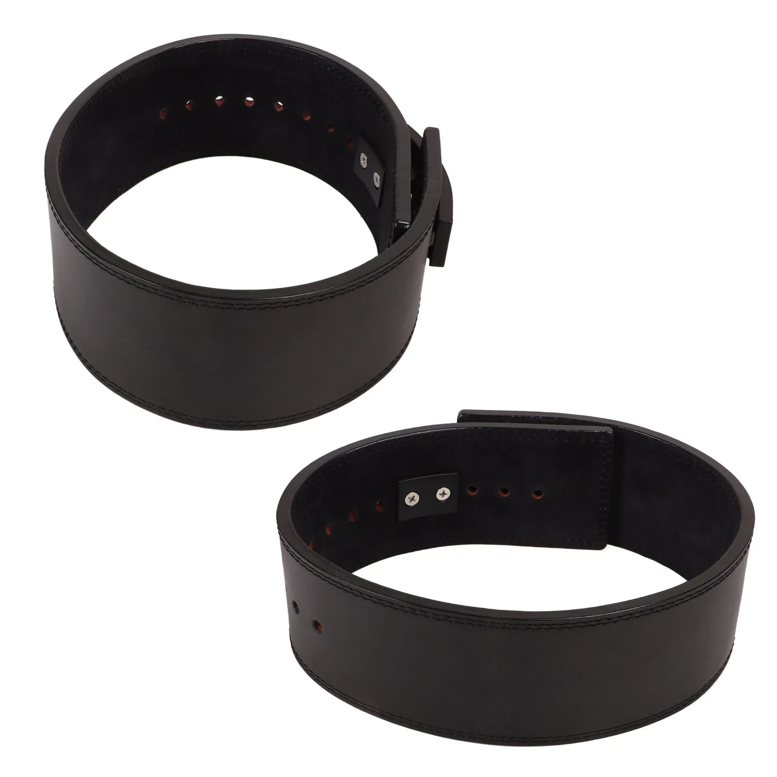 Ремень мужской спортивный из воловьей кожи регулируемый пояс для тяжелой