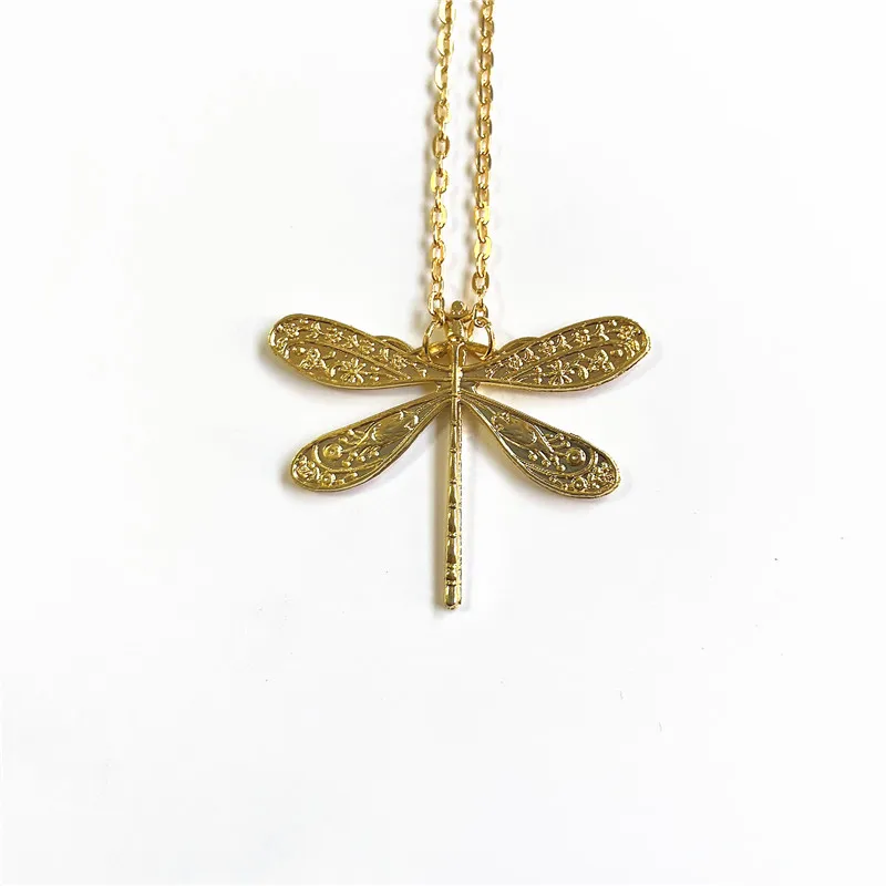 Новинка 2022 модная подвеска в виде стрекозы 4 цветов тибетском стиле