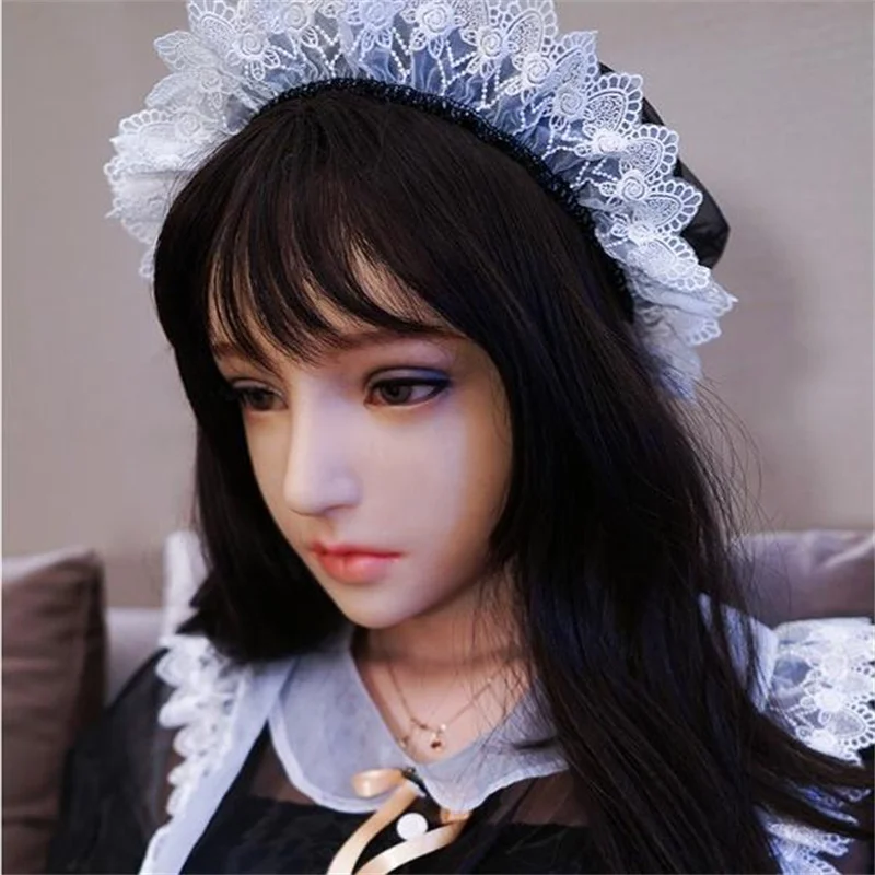 

New Realistic Female Mask For Halloween Human Female Masquerade Latex Party Toy Sexy Girl Crossdress Costume Cosplay Props