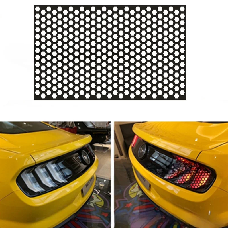 Черная виниловая пленка автомобильная фотолампа задний фонарь