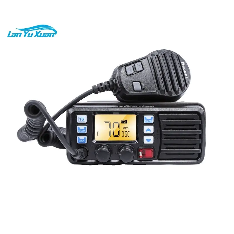 

Walkie Talkie Boat Intercom 25W VHF Radio RS-507M/Marine VHF Transceiver IP67 Water Proof Marine Two-way Radio Mobile Radio