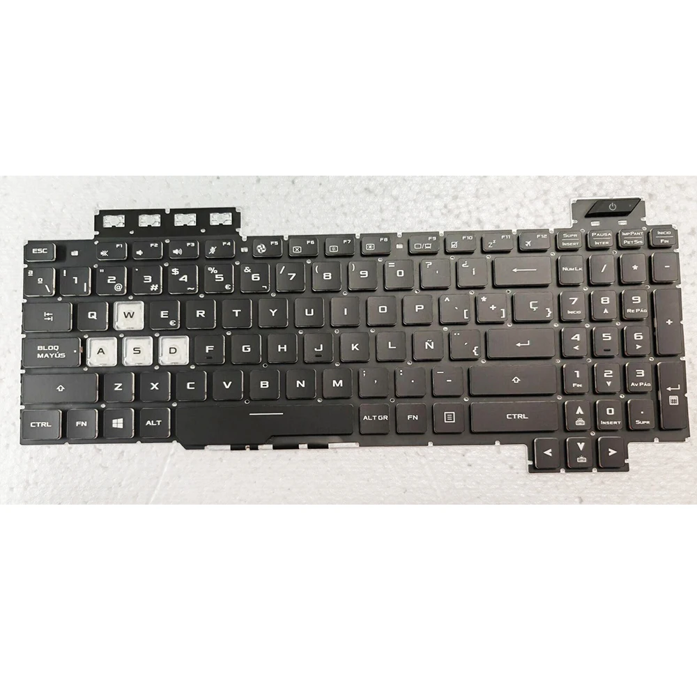 Клавиатура для Asus Tuf FX80 FX86 FX95 FX505 FX504 FX705 ZX80G FZ80 FX80G GL703G испанская раскладка