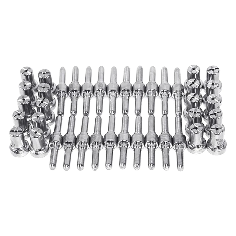 

Red Copper Extended Electrode Tips Nozzle for PT31 LG40 40A Air Plasma Cutter