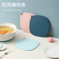 anti scald thermal pad silicone teacup mat kitchen unit western food dish coasters tableware potholder