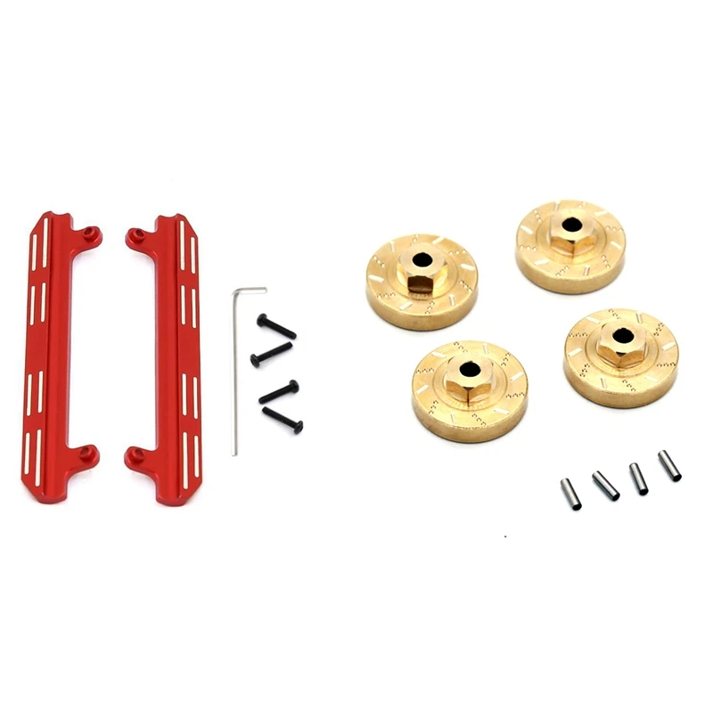 

Wheel Counterweight Balance Weight Wheel Hubs Combiner with Side Pedal Sliders for XIAOMI Suzuki JIMNY 1/16 RC Car