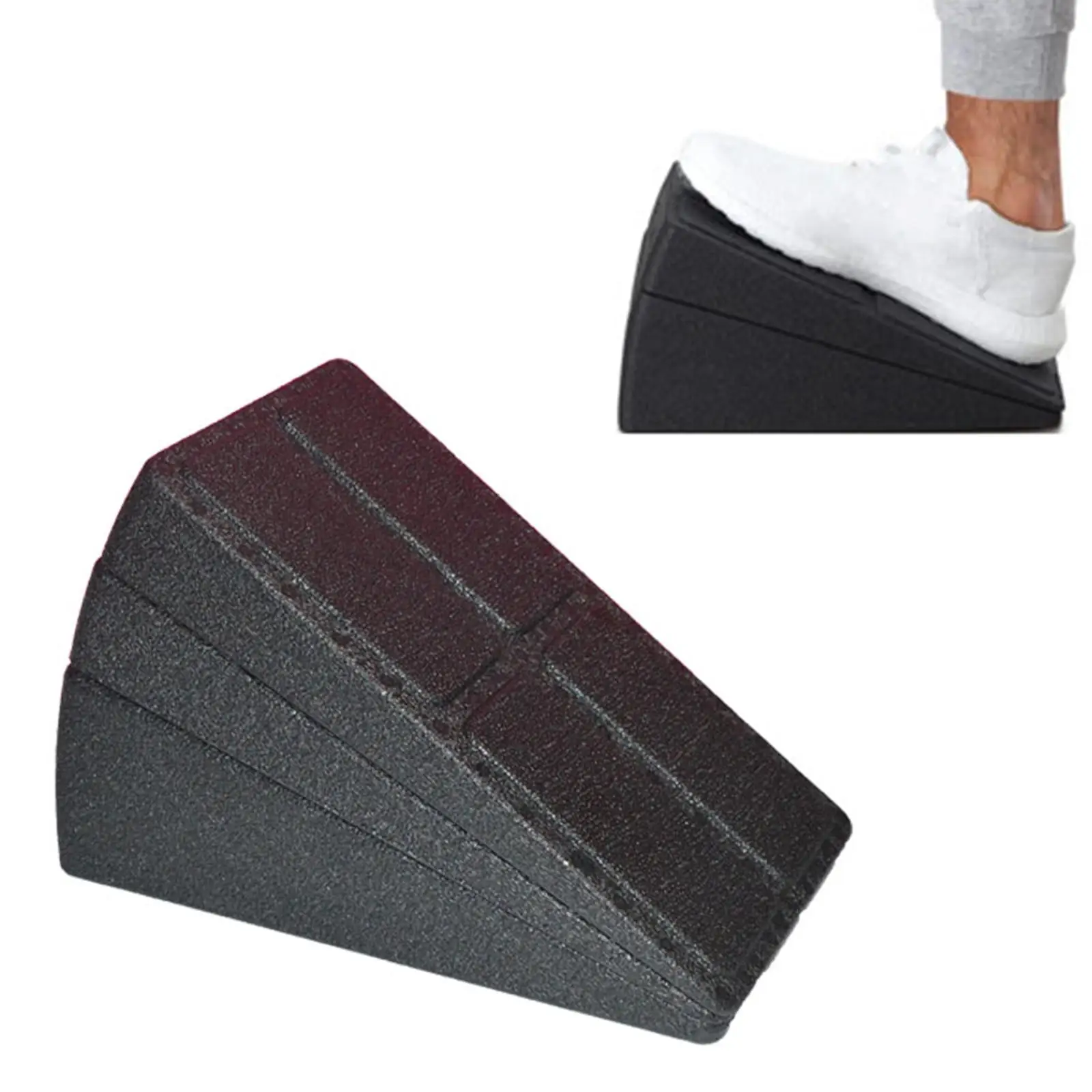 

Наклонная доска для йоги с клиновидным цоколем, эластичные наклонные доски, блок для увеличения икры, ЭЛП, растягивающаяся доска для икры, и...