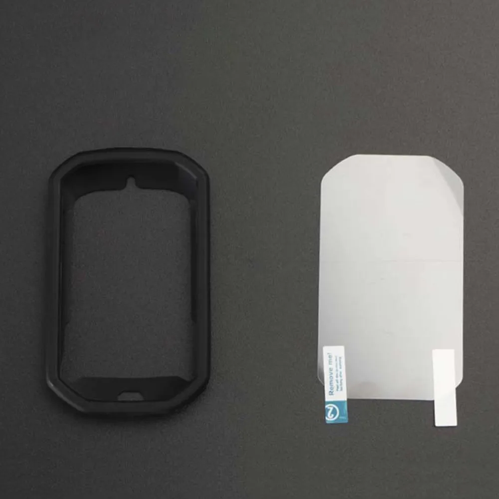 Silicone Bike Computer Protective Cover with High definition Film Set for Bryton Rider 320 420 Anti drop Design