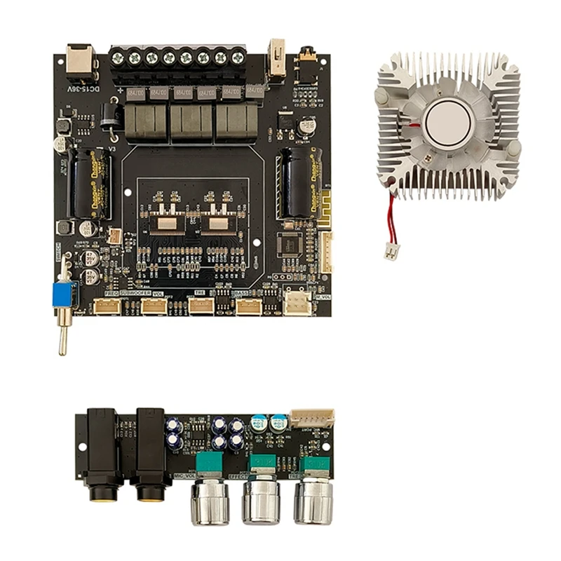 ZK-DAM L1 2X220 Вт и 350 2 1-канальная плата цифрового усилителя мощности BT TPA3251D2 Модуль