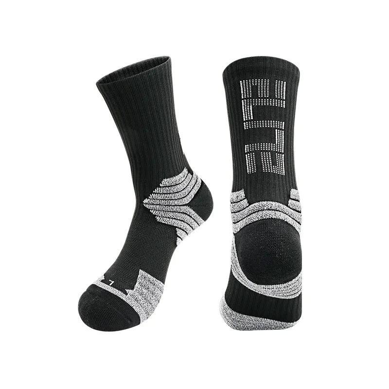Professional Basketball Socks Male End Of Actual Combat Elite Socks With Thick Towel Prevent Slippery Absorb Sweat Sports Socks