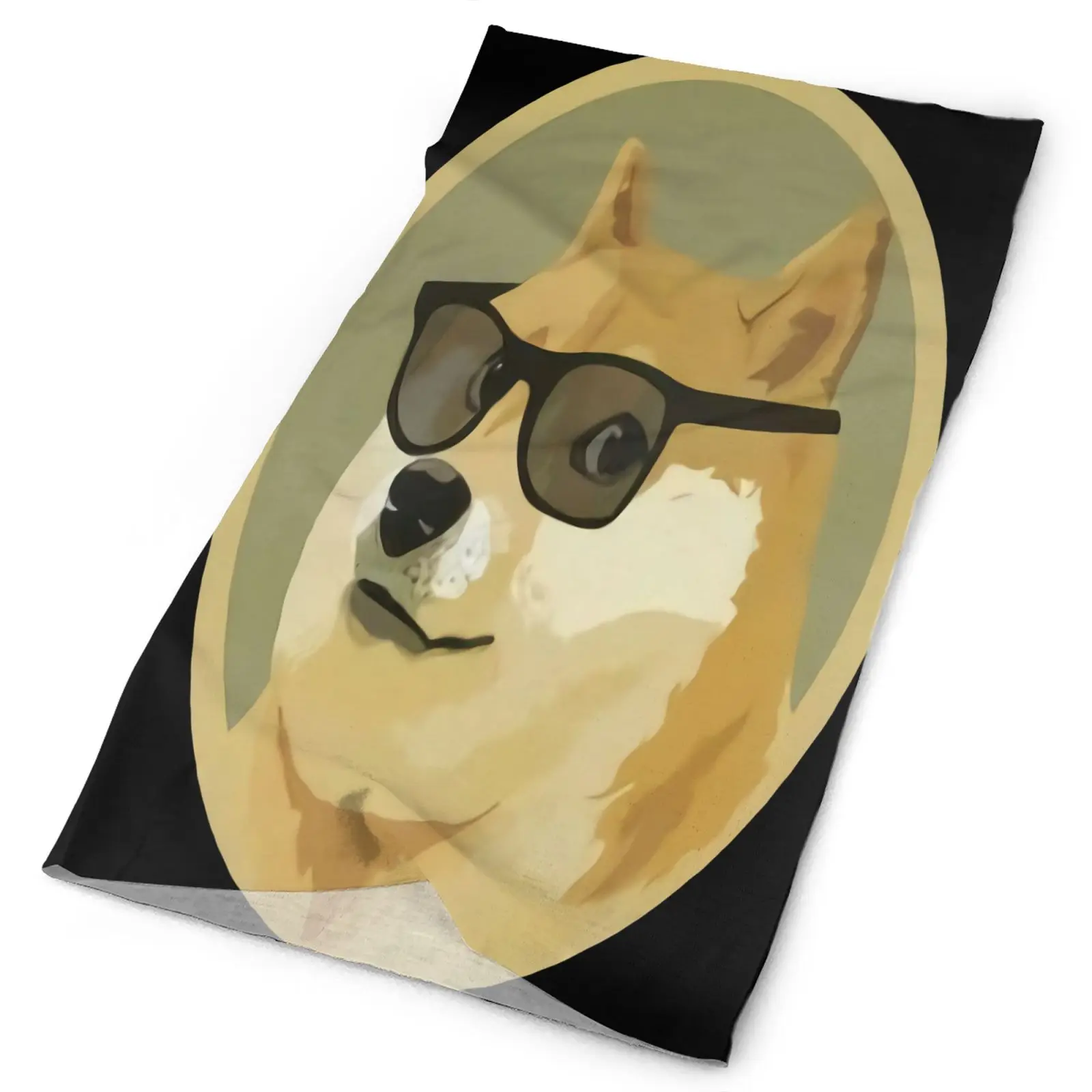 

Dogecoin криптовалюминесцентная монета мем Bella Мужская фотобандана обогреватель шеи мужской шарф для езды на велосипеде и пеших прогулок шарф ...